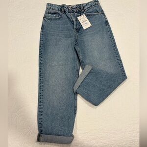 Zara size 6 (38) cuffed jeans